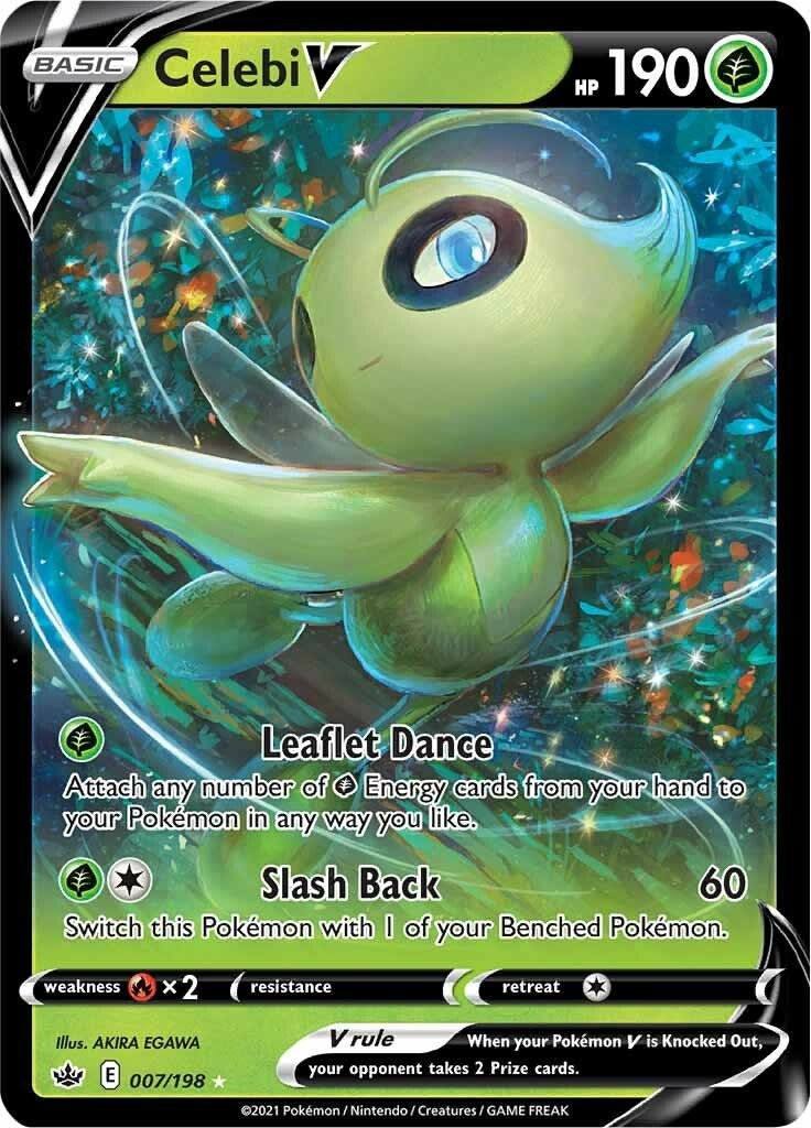 Image for Celebi V (SWSH06: Chilling Reign) (007/198) - Pokemon