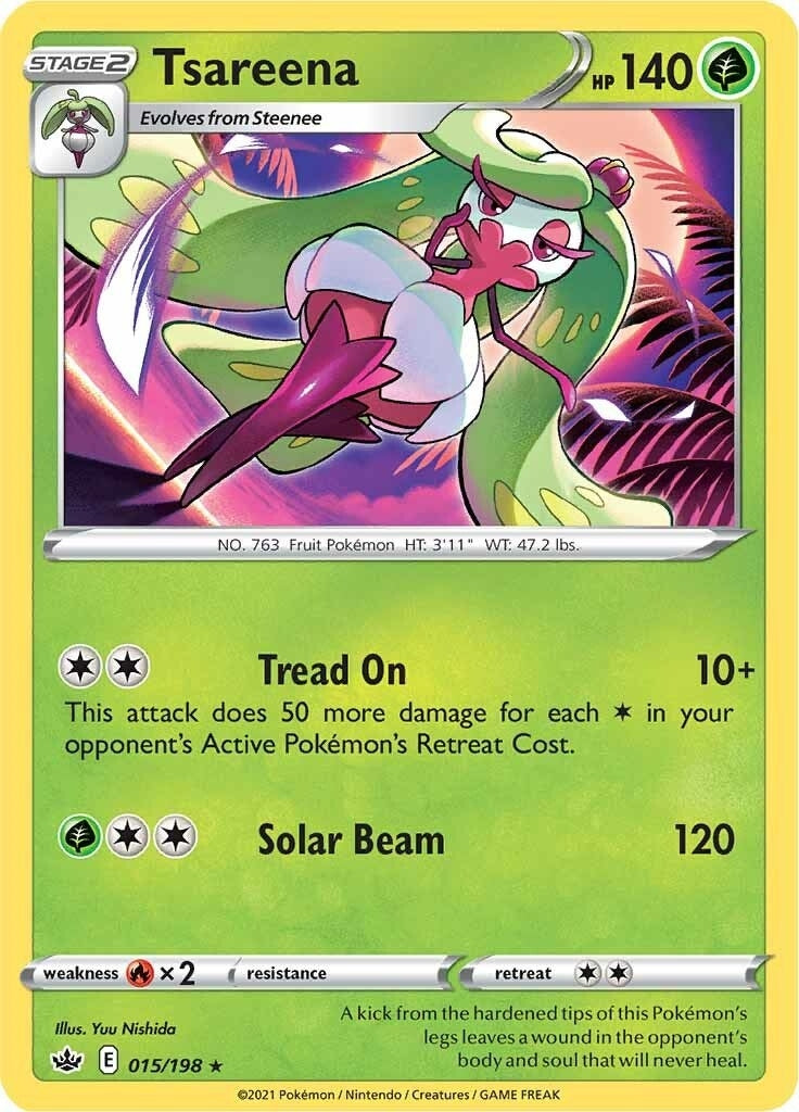 Image for Tsareena (SWSH06: Chilling Reign) (015/198) - Pokemon