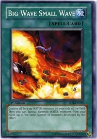 Image for Big Wave Small Wave (Structure Deck: Fury from the Deep) (SD4-EN025) - YuGiOh