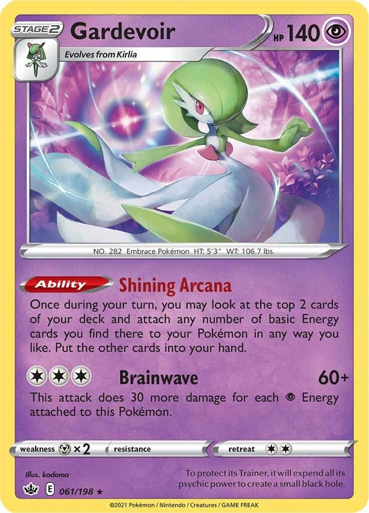 Image for Gardevoir (SWSH06: Chilling Reign) (061/198) - Pokemon