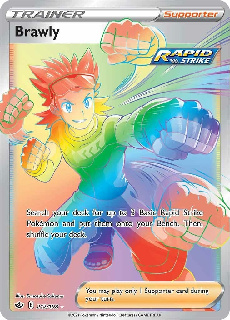 Image for Brawly (Secret) (SWSH06: Chilling Reign) (212/198) - Pokemon