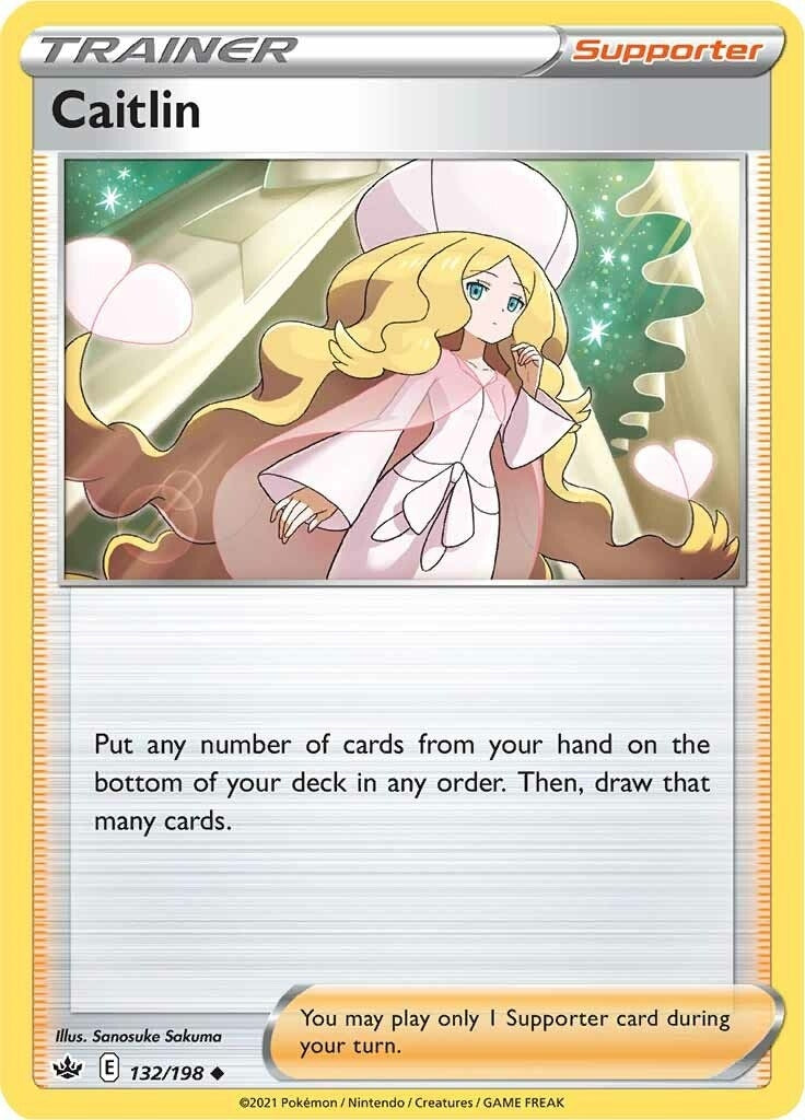 Image for Caitlin (SWSH06: Chilling Reign) (132/198) - Pokemon