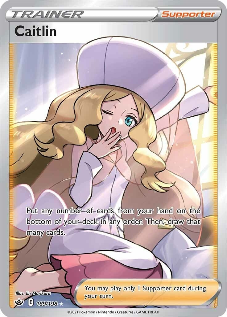 Image for Caitlin (Full Art) (SWSH06: Chilling Reign) (189/198) - Pokemon