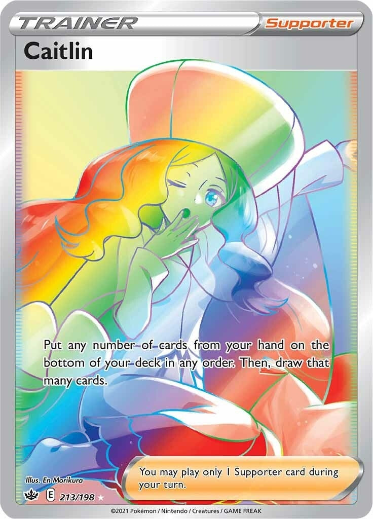 Image for Caitlin (Secret) (SWSH06: Chilling Reign) (213/198) - Pokemon