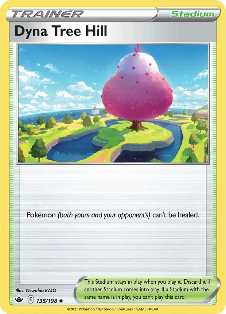 Image for Dyna Tree Hill (SWSH06: Chilling Reign) (135/198) - Pokemon