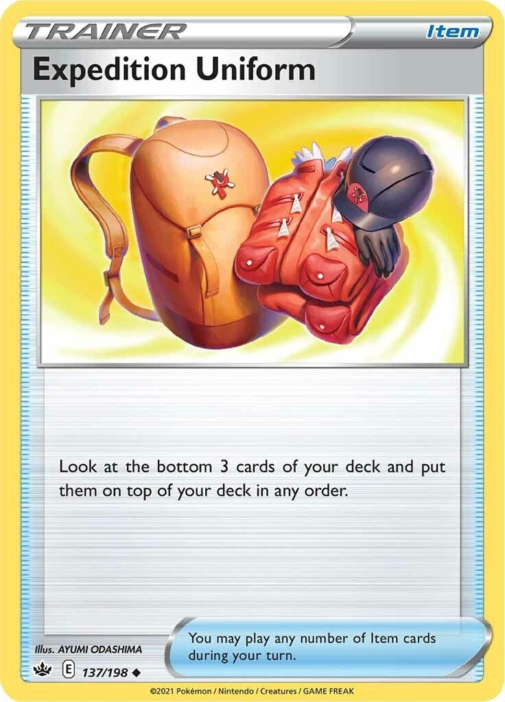 Image for Expedition Uniform (SWSH06: Chilling Reign) (137/198) - Pokemon