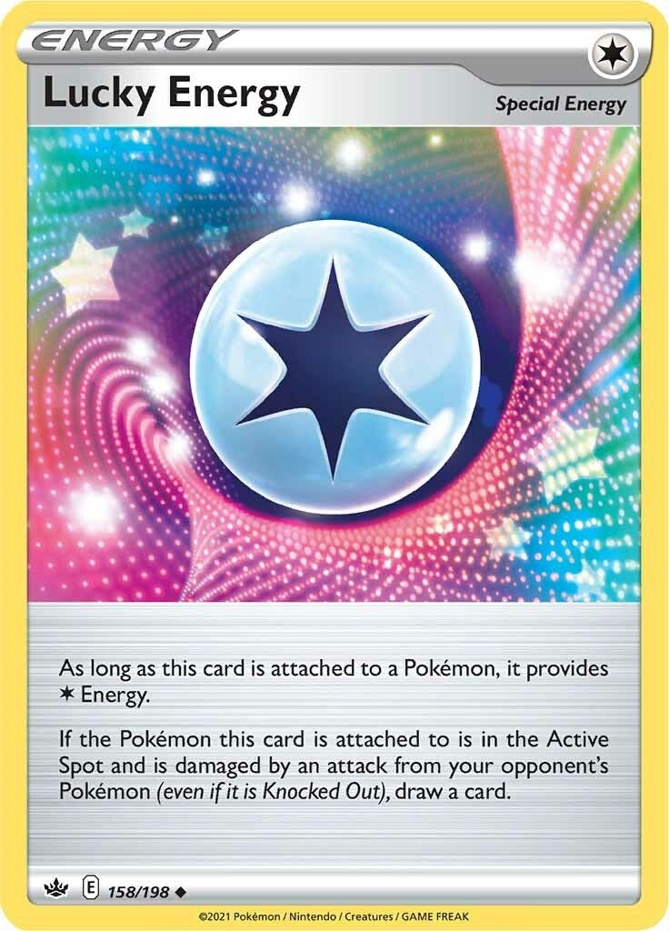 Image for Lucky Energy (SWSH06: Chilling Reign) (158/198) - Pokemon
