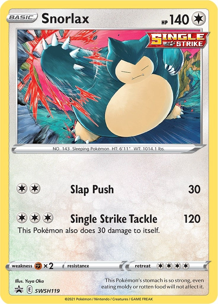 Image for Snorlax - SWSH119 (SWSH: Sword & Shield Promo Cards) (SWSH119) - Pokemon