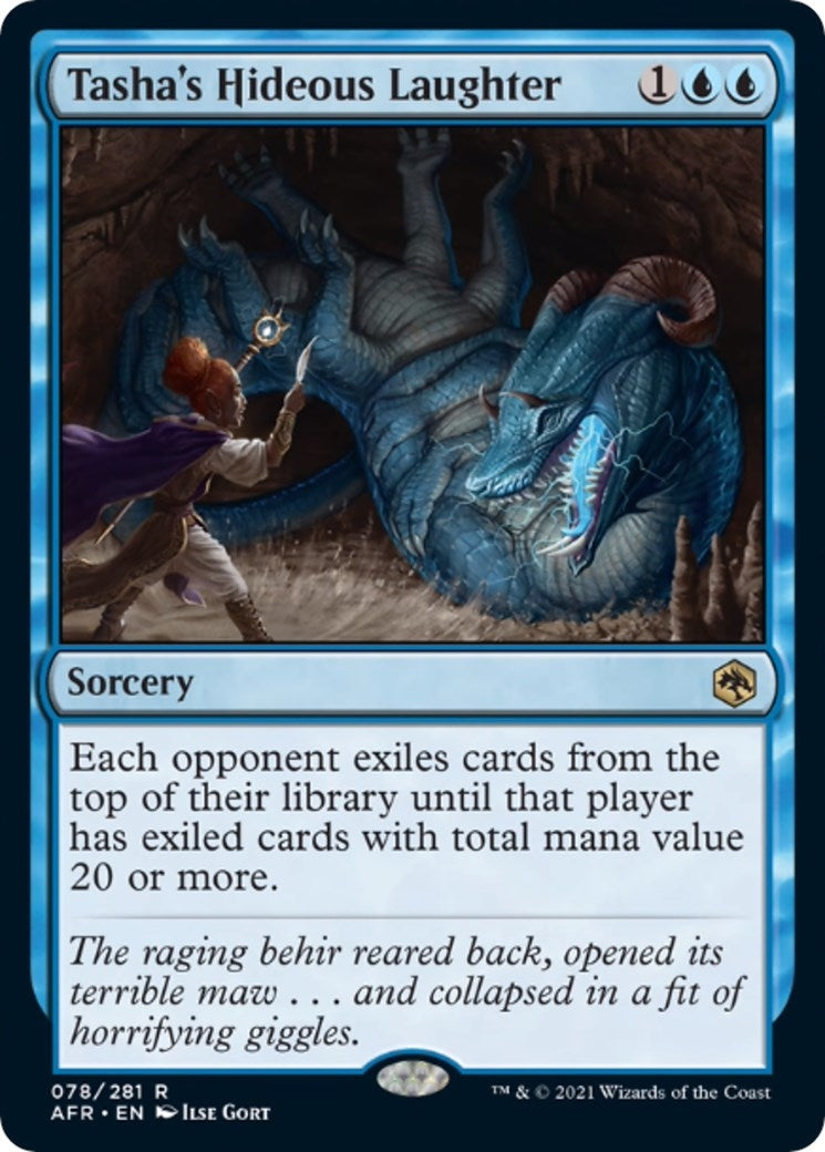 Image for Tasha's Hideous Laughter (Adventures in the Forgotten Realms) (78) - Magic: The Gathering