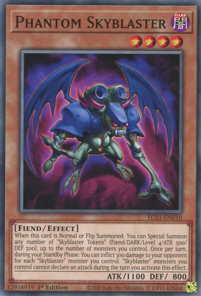 Image for Phantom Skyblaster (Egyptian God Deck: Slifer the Sky Dragon) (EGS1-EN010) - YuGiOh