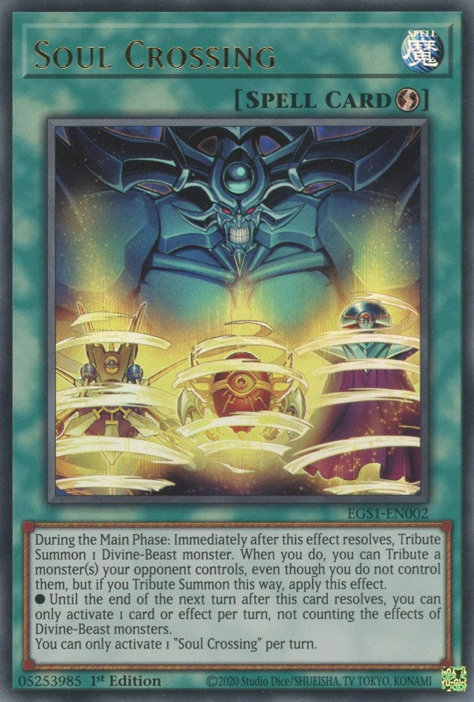 Image for Soul Crossing (Egyptian God Deck: Slifer the Sky Dragon) (EGS1-EN002) - YuGiOh
