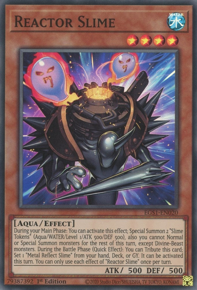 Image for Reactor Slime (Egyptian God Deck: Slifer the Sky Dragon) (EGS1-EN020) - YuGiOh