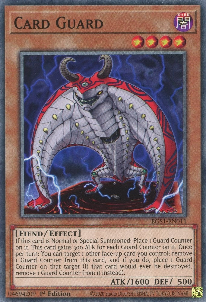 Image for Card Guard (Egyptian God Deck: Slifer the Sky Dragon) (EGS1-EN011) - YuGiOh