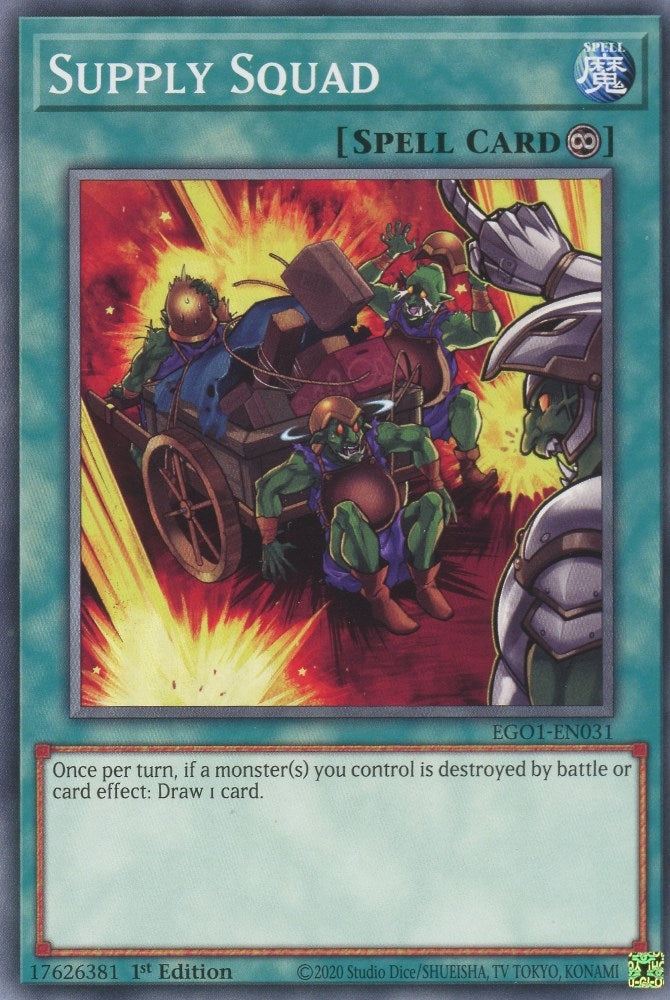 Image for Supply Squad (Egyptian God Deck: Obelisk the Tormentor) (EGO1-EN031) - YuGiOh