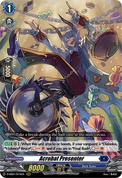 Image for Acrobat Presenter (D-SS01: Festival Collection 2021) (D-SS01/015EN) - Cardfight Vanguard
