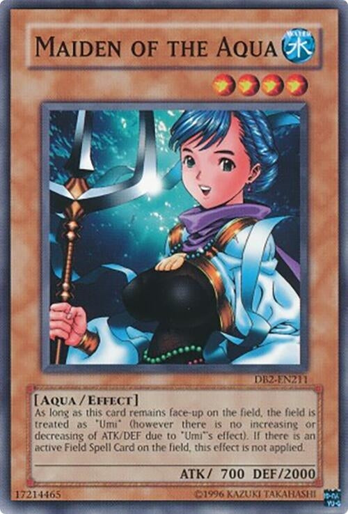 Image for Maiden of the Aqua (Dark Beginning 2) (DB2-EN211) - YuGiOh