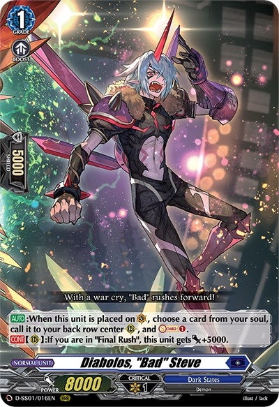 Image for Diabolos, "Bad" Steve (D-SS01: Festival Collection 2021) (D-SS01/016EN) - Cardfight Vanguard