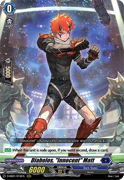 Image for Diabolos, "Innocent" Matt (D-SS01: Festival Collection 2021) (D-SS01/018EN) - Cardfight Vanguard
