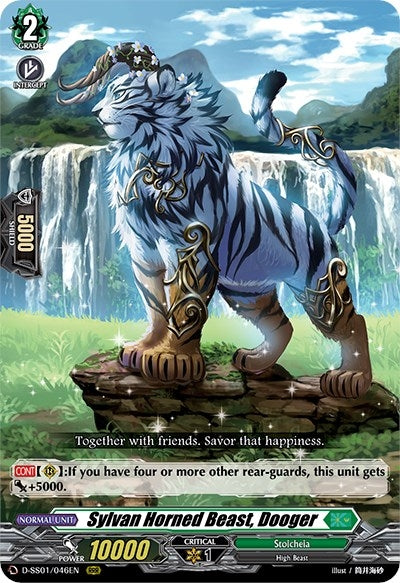 Image for Sylvan Horned Beast, Dooger (D-SS01: Festival Collection 2021) (D-SS01/046EN) - Cardfight Vanguard