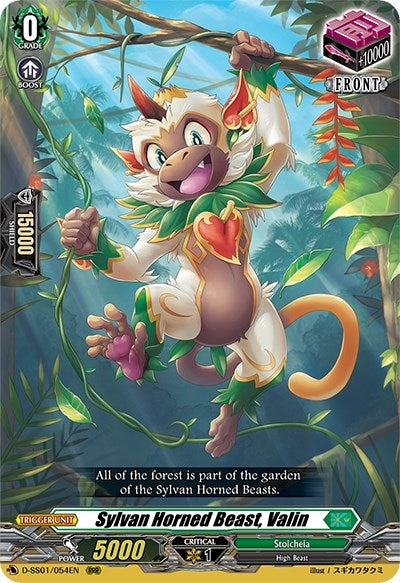 Image for Sylvan Horned Beast, Valin (D-SS01: Festival Collection 2021) (D-SS01/054EN) - Cardfight Vanguard