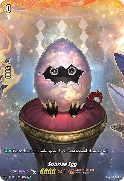 Image for Sunrise Egg (SP) (D-SS01: Festival Collection 2021) (D-SS01/SP04EN) - Cardfight Vanguard