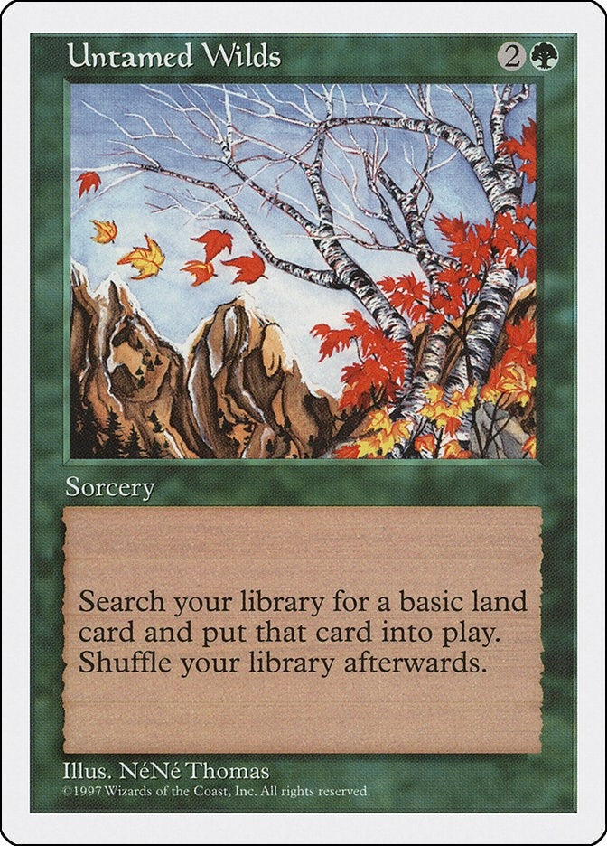 Image for Untamed Wilds (Fifth Edition) - Magic: The Gathering