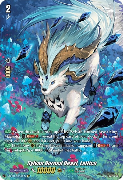 Image for Sylvan Horned Beast, Lattice (SP) (D-SS01: Festival Collection 2021) (D-SS01/SP20EN) - Cardfight Vanguard