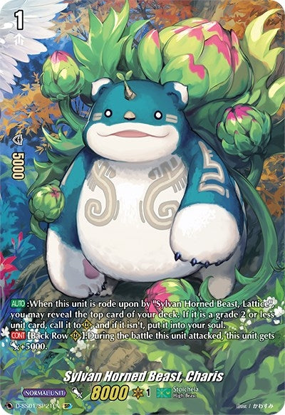Image for Sylvan Horned Beast, Charis (SP) (D-SS01: Festival Collection 2021) (D-SS01/SP21EN) - Cardfight Vanguard