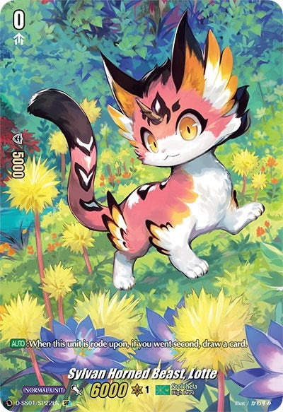 Image for Sylvan Horned Beast, Lotte (SP) (D-SS01: Festival Collection 2021) (D-SS01/SP22EN) - Cardfight Vanguard