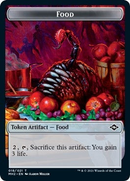 Image for Food (018) // Thopter Double-Sided Token (Modern Horizons 2) (18 // 19) - Magic: The Gathering