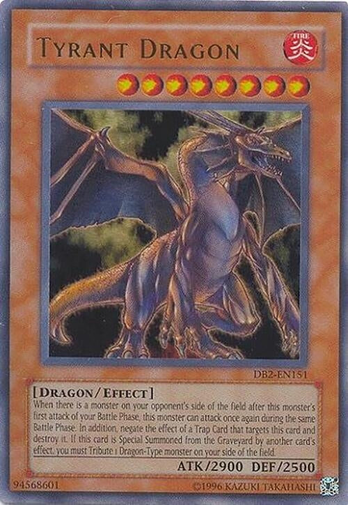 Image for Tyrant Dragon (Dark Beginning 2) (DB2-EN151) - YuGiOh