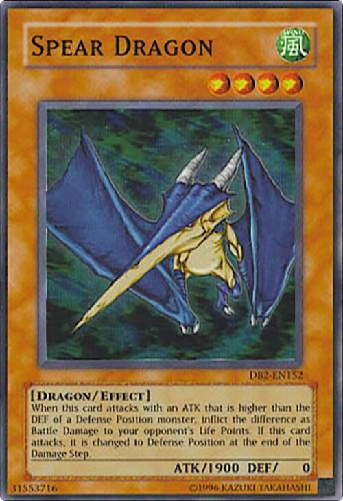 Image for Spear Dragon (Dark Beginning 2) (DB2-EN152) - YuGiOh