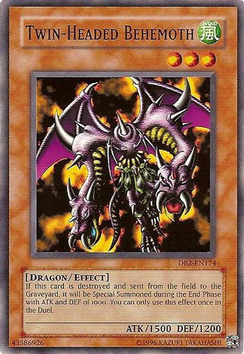 Image for Twin-Headed Behemoth (Dark Beginning 2) (DB2-EN174) - YuGiOh