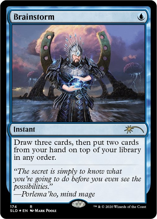 Image for Brainstorm (174) (Secret Lair Drop Series) (174) - Magic: The Gathering
