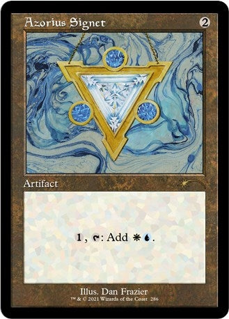 Image for Azorius Signet (Secret Lair Drop Series) (286) - Magic: The Gathering