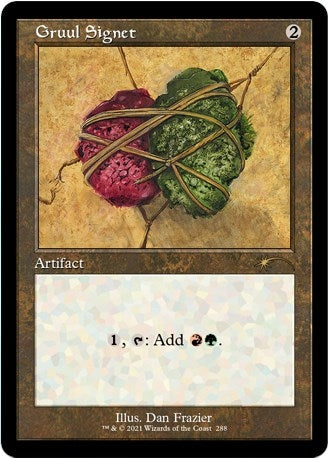 Image for Gruul Signet (Secret Lair Drop Series) (288) - Magic: The Gathering