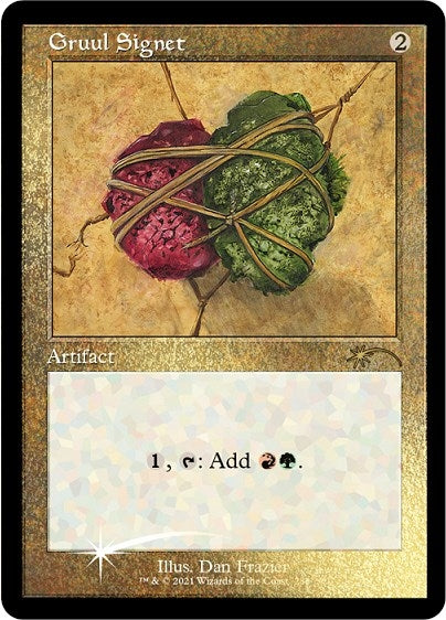 Image for Gruul Signet (Foil Etched) (Secret Lair Drop Series) (288) - Magic: The Gathering
