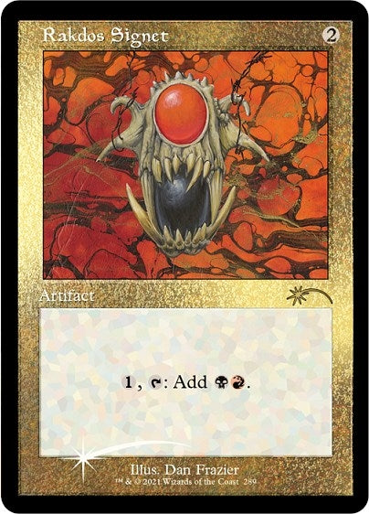 Image for Rakdos Signet (Foil Etched) (Secret Lair Drop Series) (289) - Magic: The Gathering