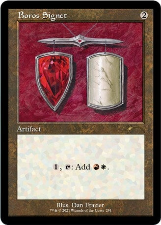 Image for Boros Signet (Secret Lair Drop Series) (291) - Magic: The Gathering