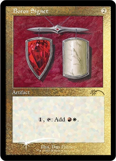 Image for Boros Signet (Foil Etched) (Secret Lair Drop Series) (291) - Magic: The Gathering