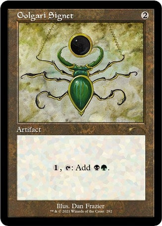 Image for Golgari Signet (Secret Lair Drop Series) (292) - Magic: The Gathering