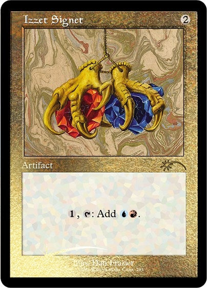 Image for Izzet Signet (Foil Etched) (Secret Lair Drop Series) (293) - Magic: The Gathering
