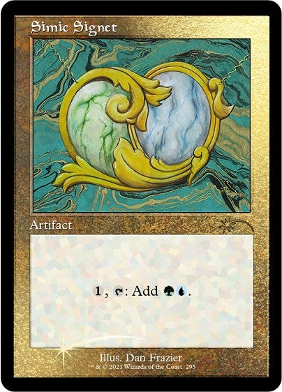 Image for Simic Signet (Foil Etched) (Secret Lair Drop Series) (295) - Magic: The Gathering