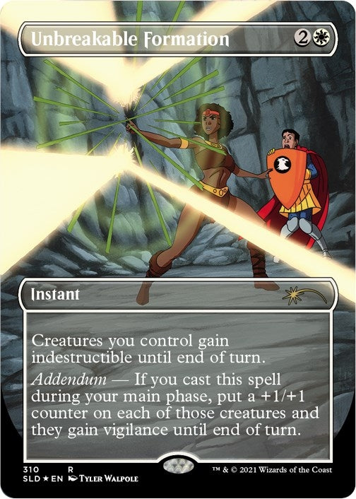 Image for Unbreakable Formation (Secret Lair Drop Series) (310) - Magic: The Gathering