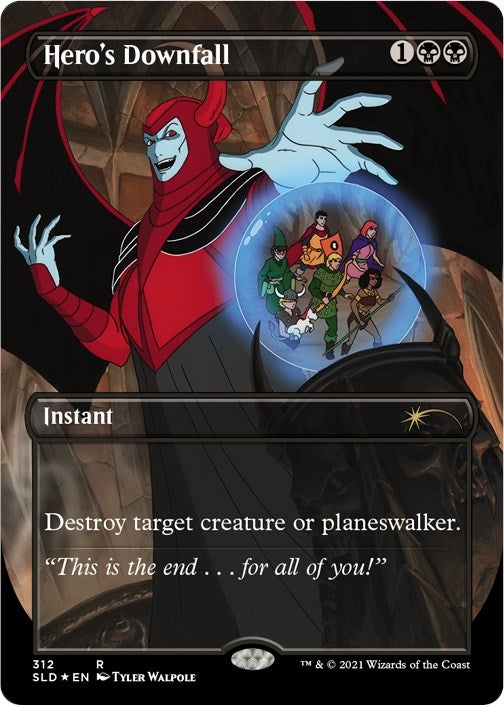 Image for Hero's Downfall (Secret Lair Drop Series) (312) - Magic: The Gathering
