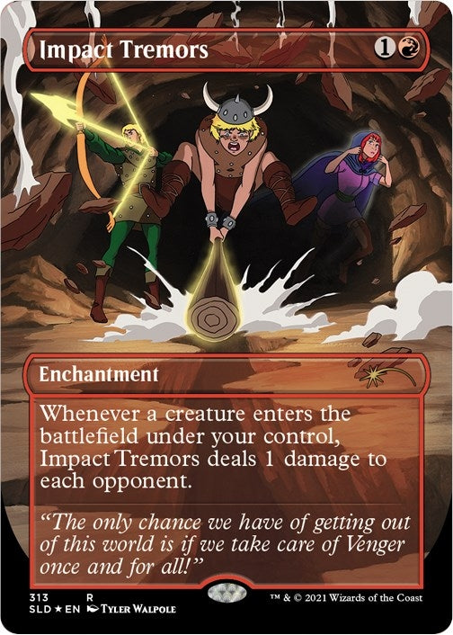 Image for Impact Tremors (Secret Lair Drop Series) (313) - Magic: The Gathering