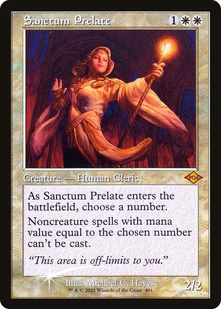 Image for Sanctum Prelate (Buy-A-Box Promos) (491) - Magic: The Gathering