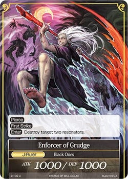 Image for Enforcer of Grudge // Enforcer of Grudge (J) (The War of Valhalla) (2-109/J) - Force of Will