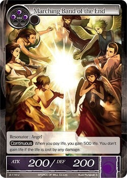 Image for Marching Band of the End (The War of Valhalla) (2-114) - Force of Will