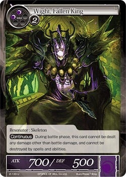 Image for Wight, Fallen King (The War of Valhalla) (2-133) - Force of Will